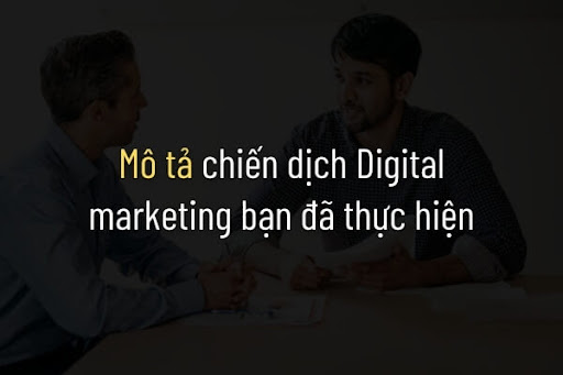 Câu hỏi phỏng vấn digital marketing