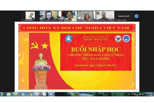 nhập học Online